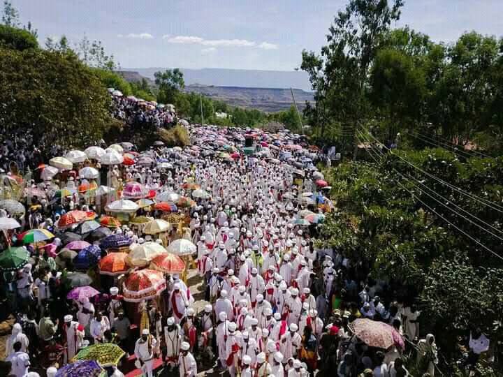 Timkat in lalibela